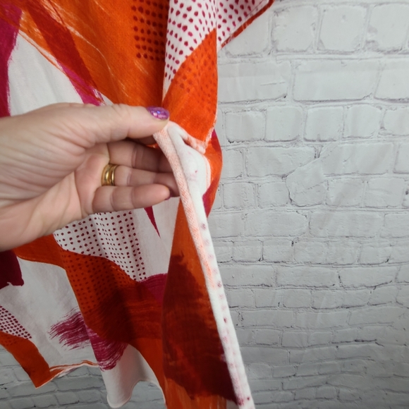 Donna Karan New York. Paint Stroke Poncho t… - Picture 4 of 16